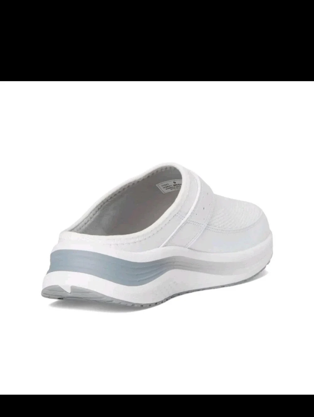 Orthofeet Iris Women's Orthopedic Clog White Slip On Comfort Shoes